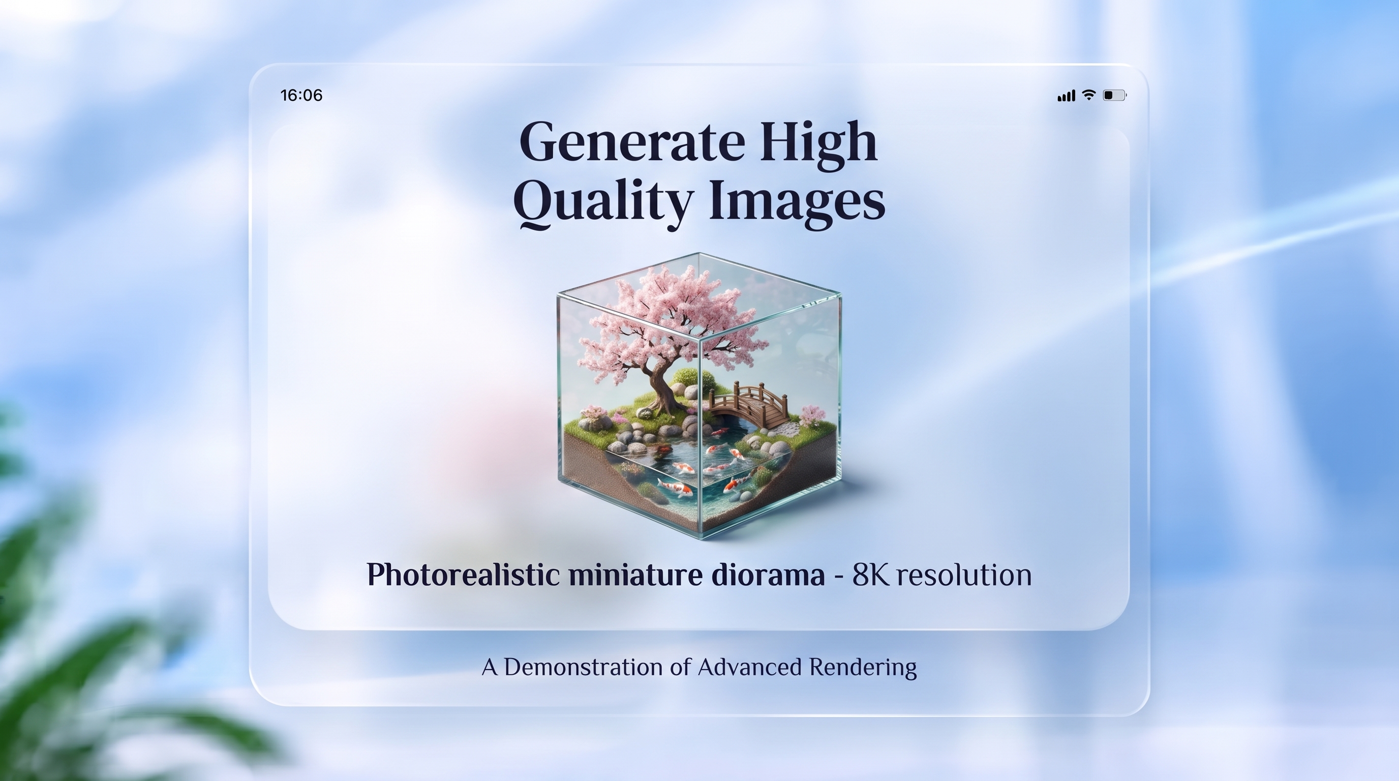 Slider 2 - Generate High Quality Images and AI Voice